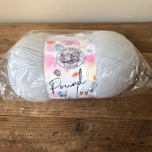 Lion Brand Yarns Pound of Love Elephant Gray